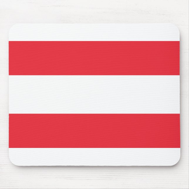 Mousepad Bandeira da Áustria (Frente)