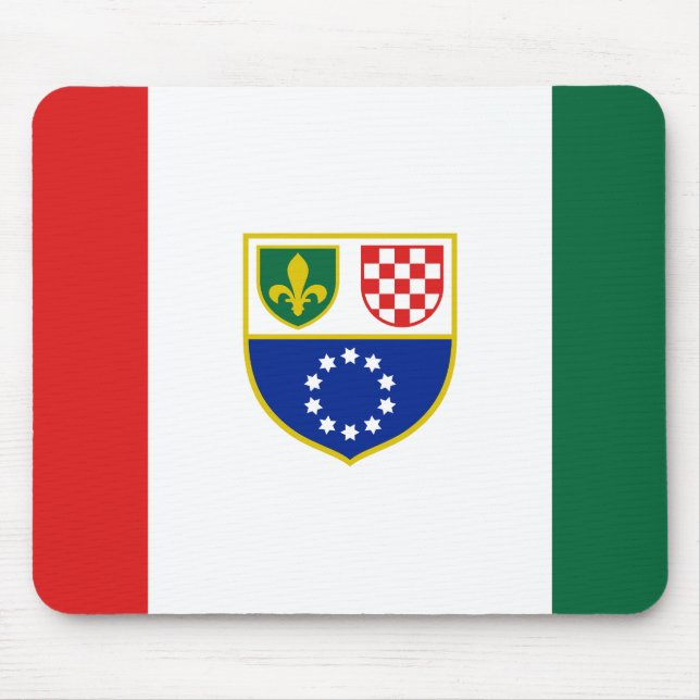Mousepad Bandeira da Bósnia-Herzegovina (Frente)