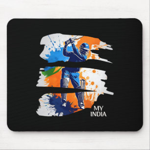 Mousepad Bandeira da camisola de críquete da Índia Críquete