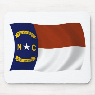 Mousepad Bandeira da Carolina do Norte