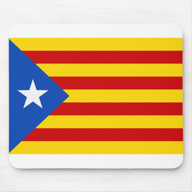 Mousepad Bandeira da Catalunha (Frente)
