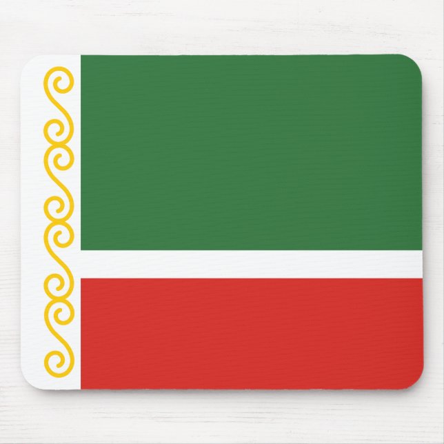 Mousepad Bandeira da Chechênia (Frente)