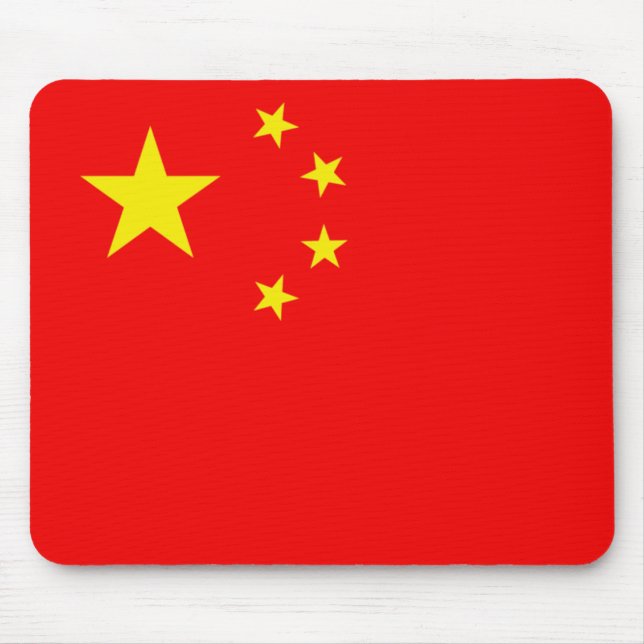 Mousepad Bandeira da China (Frente)