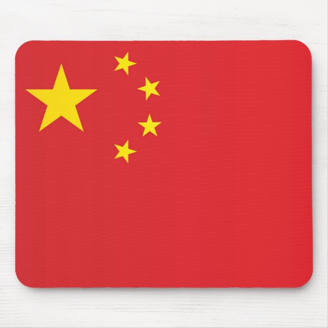 Mousepad Bandeira da China (Frente)