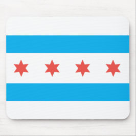 Mousepad Bandeira da cidade de Chicago