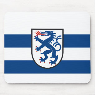 Mousepad bandeira da cidade de Ingolstadt alemanha símbolo