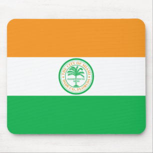 Mousepad Bandeira da cidade de Miami (Flórida)