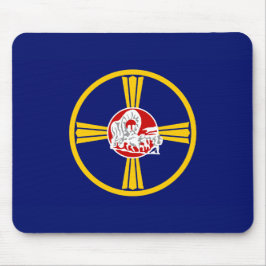 Mousepad Bandeira da Cidade de Omaha (Nebraska)