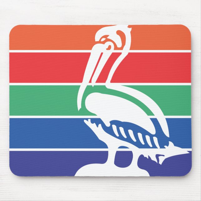 Mousepad bandeira da cidade de santo Petersburgo (Frente)