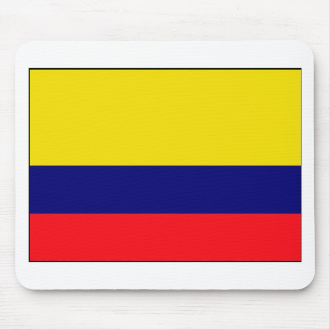 Mousepad bandeira da Colômbia (Frente)
