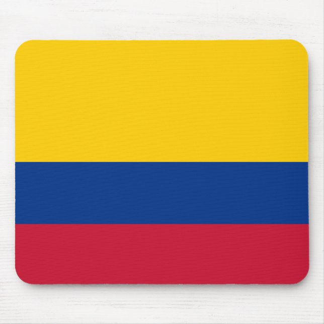 Mousepad Bandeira da Colômbia (Frente)