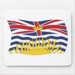 Mousepad Bandeira da Colúmbia Britânica