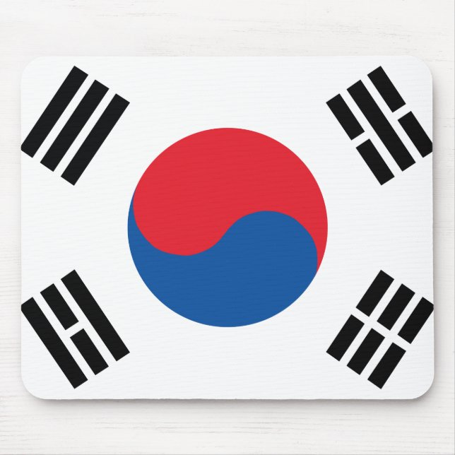 Mousepad Bandeira da Coreia do Sul (Frente)