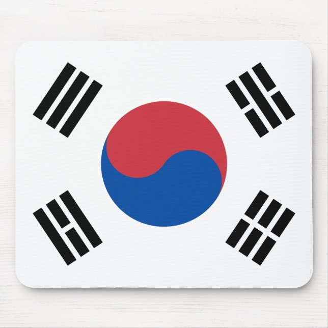 Mousepad Bandeira da Coreia do Sul (Frente)