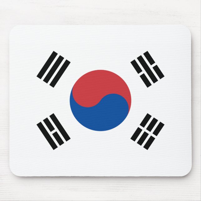 Mousepad Bandeira da Coreia do Sul (Frente)