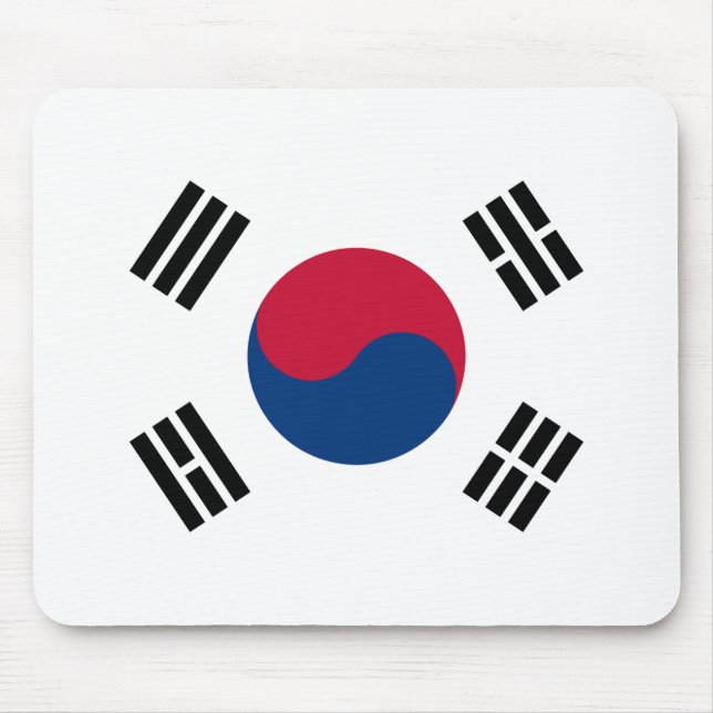 Mousepad Bandeira da Coreia do Sul (Frente)