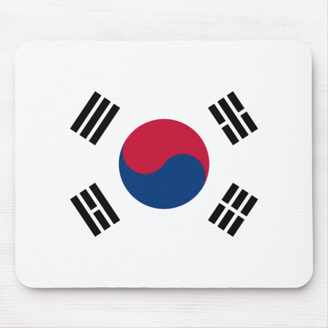 Mousepad Bandeira da Coreia do Sul (Frente)