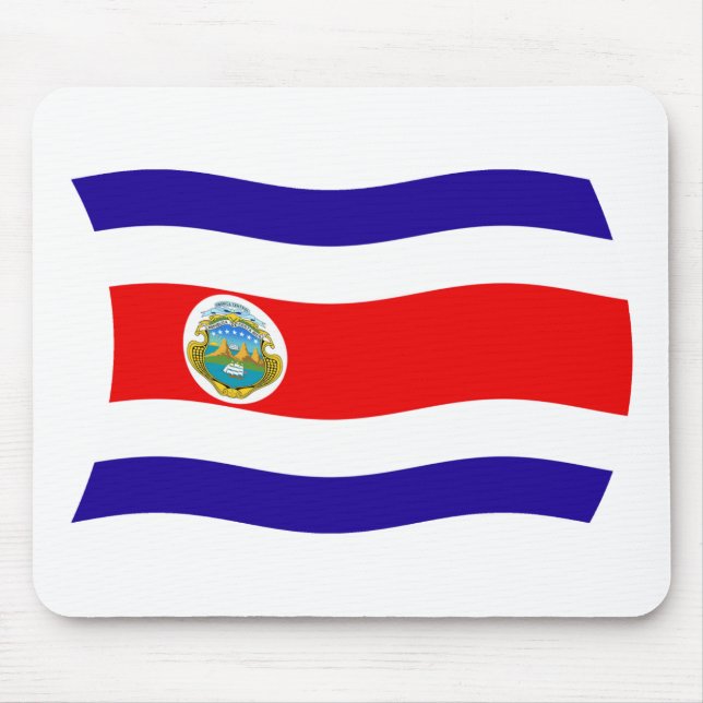 Mousepad Bandeira da Costa Rica (Frente)