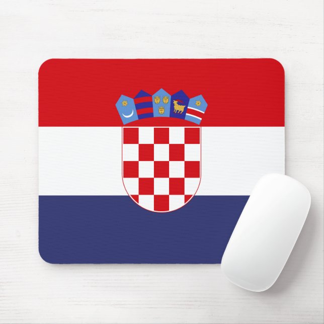 Mousepad Bandeira da Croácia (Com mouse)
