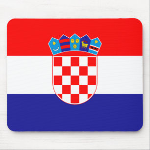 Mousepad Bandeira da Croácia (croata)