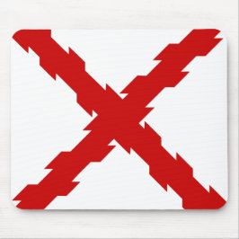 Mousepad Bandeira da Cruz de Borgonha