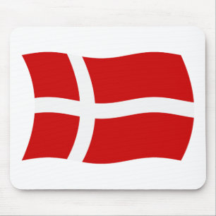 Mousepad Bandeira da Dinamarca