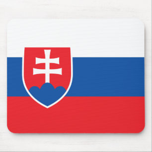 Mousepad Bandeira da Eslováquia