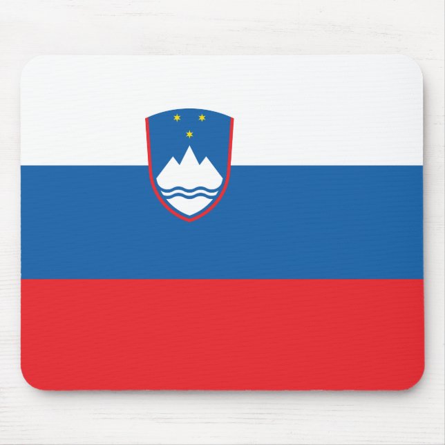 Mousepad Bandeira da Eslovênia (Frente)