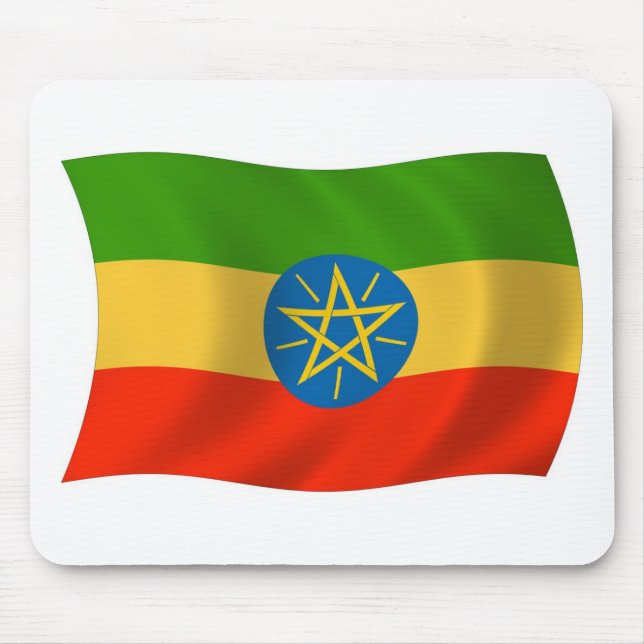 Mousepad Bandeira da Etiópia (Frente)