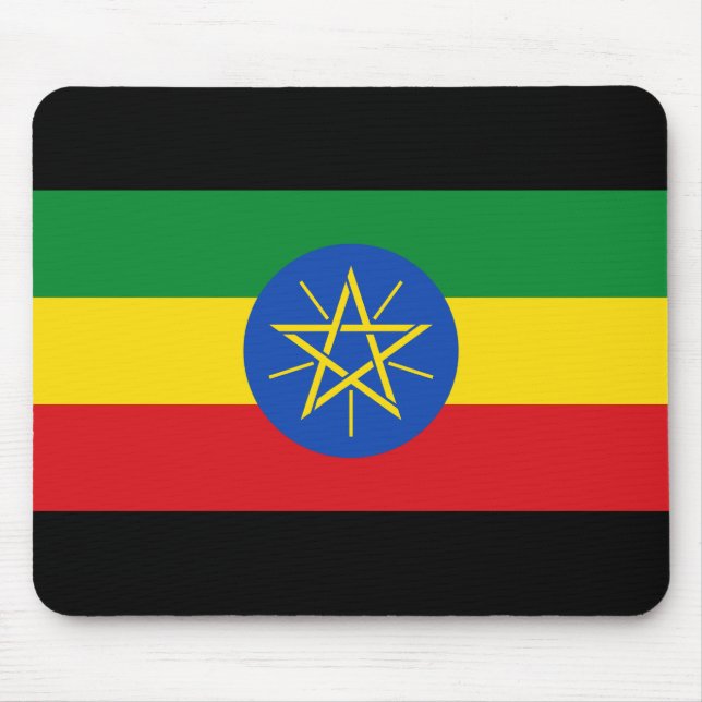 Mousepad Bandeira da Etiópia (Frente)