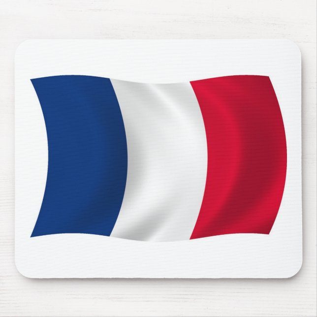 Mousepad Bandeira da França (Frente)