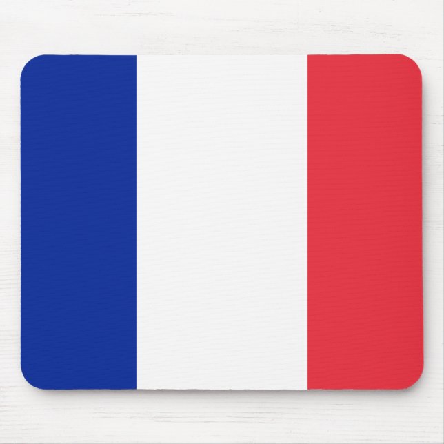 Mousepad Bandeira da França (Frente)
