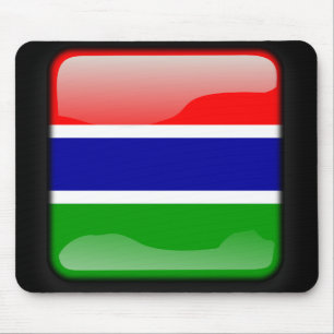 Mousepad Bandeira da Gâmbia
