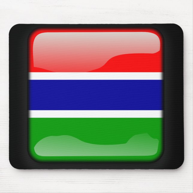 Mousepad Bandeira da Gâmbia (Frente)