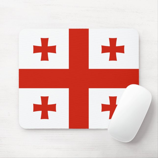 Mousepad Bandeira da Geórgia (Com mouse)