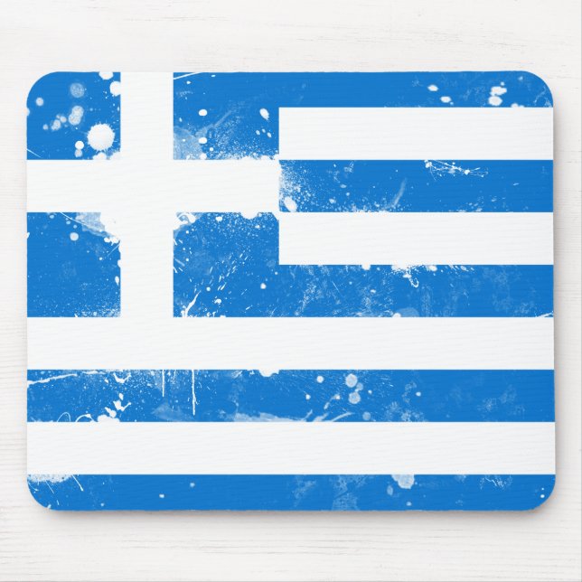 Mousepad Bandeira da Grécia (Frente)