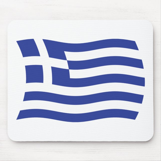 Mousepad Bandeira da Grécia (Frente)