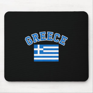 Mousepad Bandeira da Grécia Lembrança de Viagem Grego 