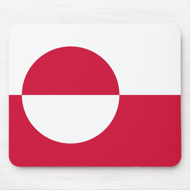 Mousepad Bandeira da Gronelândia (Frente)