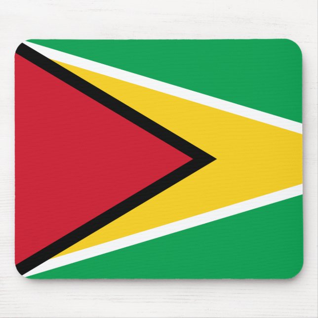Mousepad Bandeira da Guiana (Guiana) (Frente)