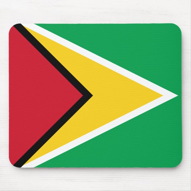 Mousepad Bandeira da Guiana Patriótica (Frente)