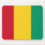 Mousepad Bandeira da Guiné<br><div class="desc">Produtos de Sinalizador Mundial Personalizáveis - Sinta-se livre para adicionar seu próprio texto.</div>