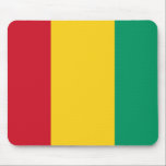 Mousepad Bandeira da Guiné<br><div class="desc">Produtos de Sinalizador Mundial Personalizáveis - Sinta-se livre para adicionar seu próprio texto.</div>