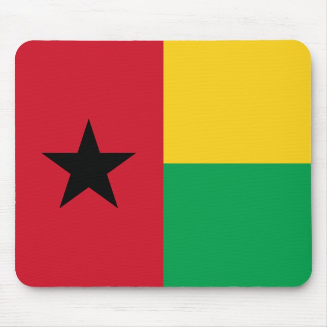 Mousepad Bandeira da Guiné-Bissau (Frente)