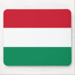 Mousepad Bandeira da Hungria<br><div class="desc">Produtos de Sinalizador Mundial Personalizáveis - Sinta-se livre para adicionar seu próprio texto.</div>