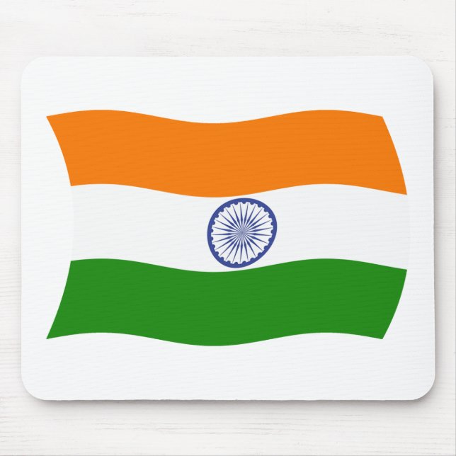 Mousepad Bandeira da Índia (Frente)
