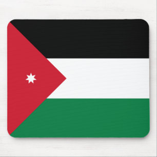 Mousepad Bandeira da Jordânia