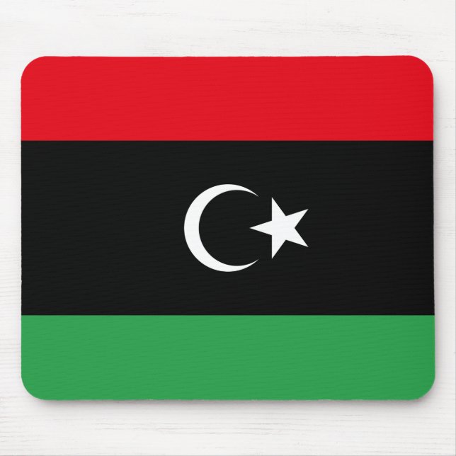 Mousepad Bandeira da Líbia (Frente)