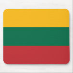 Mousepad Bandeira da Lituânia (lituana)<br><div class="desc">Produtos de Sinalizador Mundial Personalizáveis - Sinta-se à vontade para adicionar o seu próprio texto.</div>