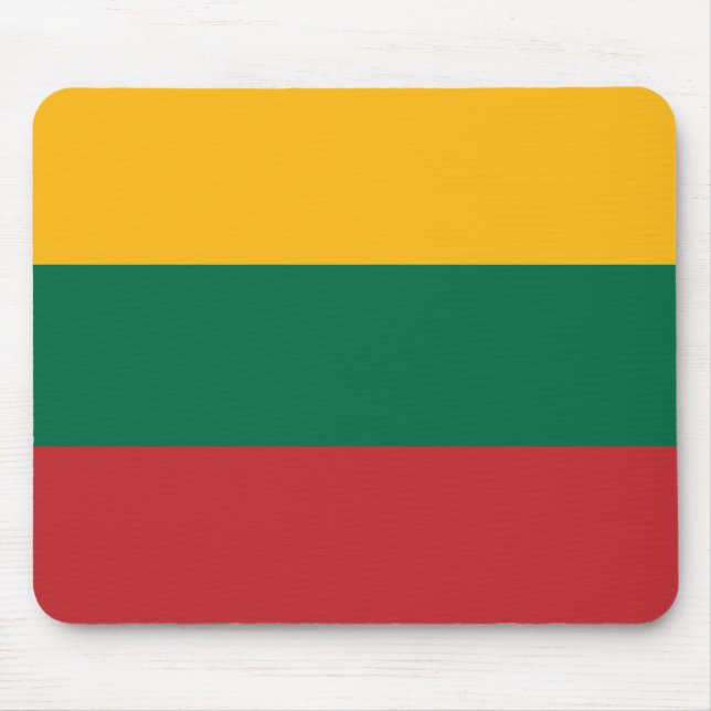 Mousepad Bandeira da Lituânia (lituana) (Frente)
